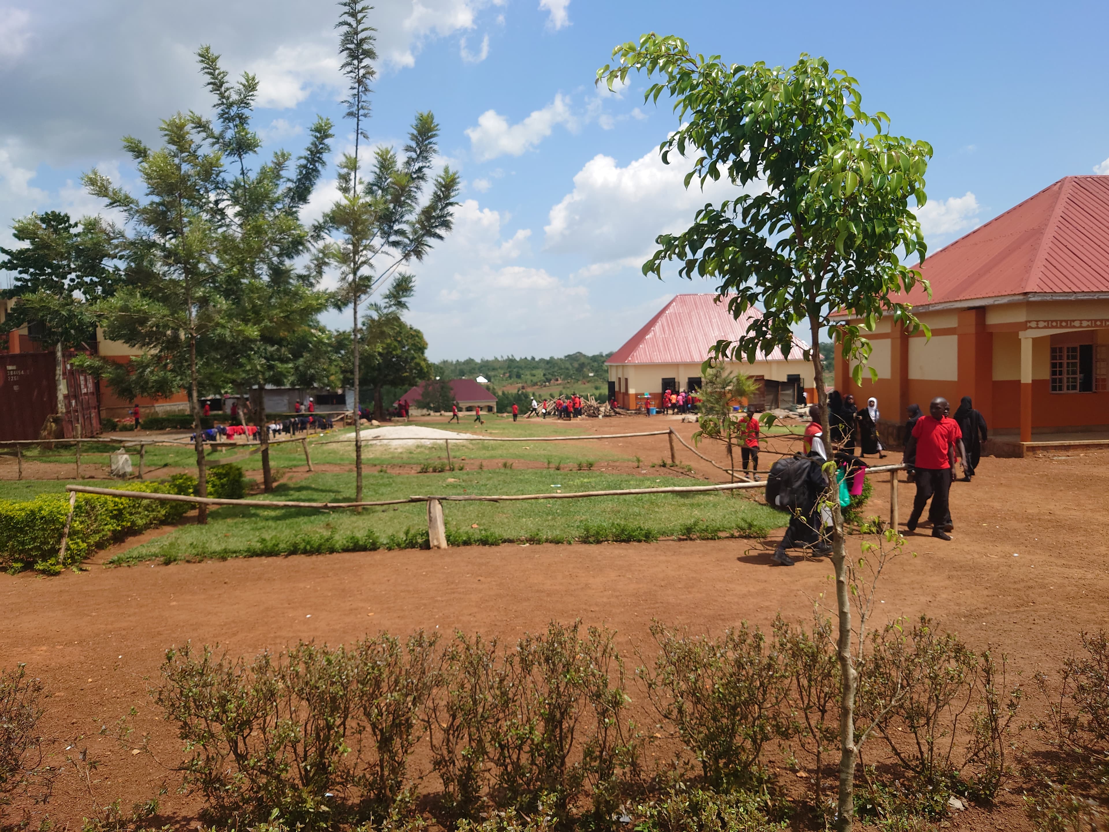 Learners during breaktime at Al Hanan - activity 7