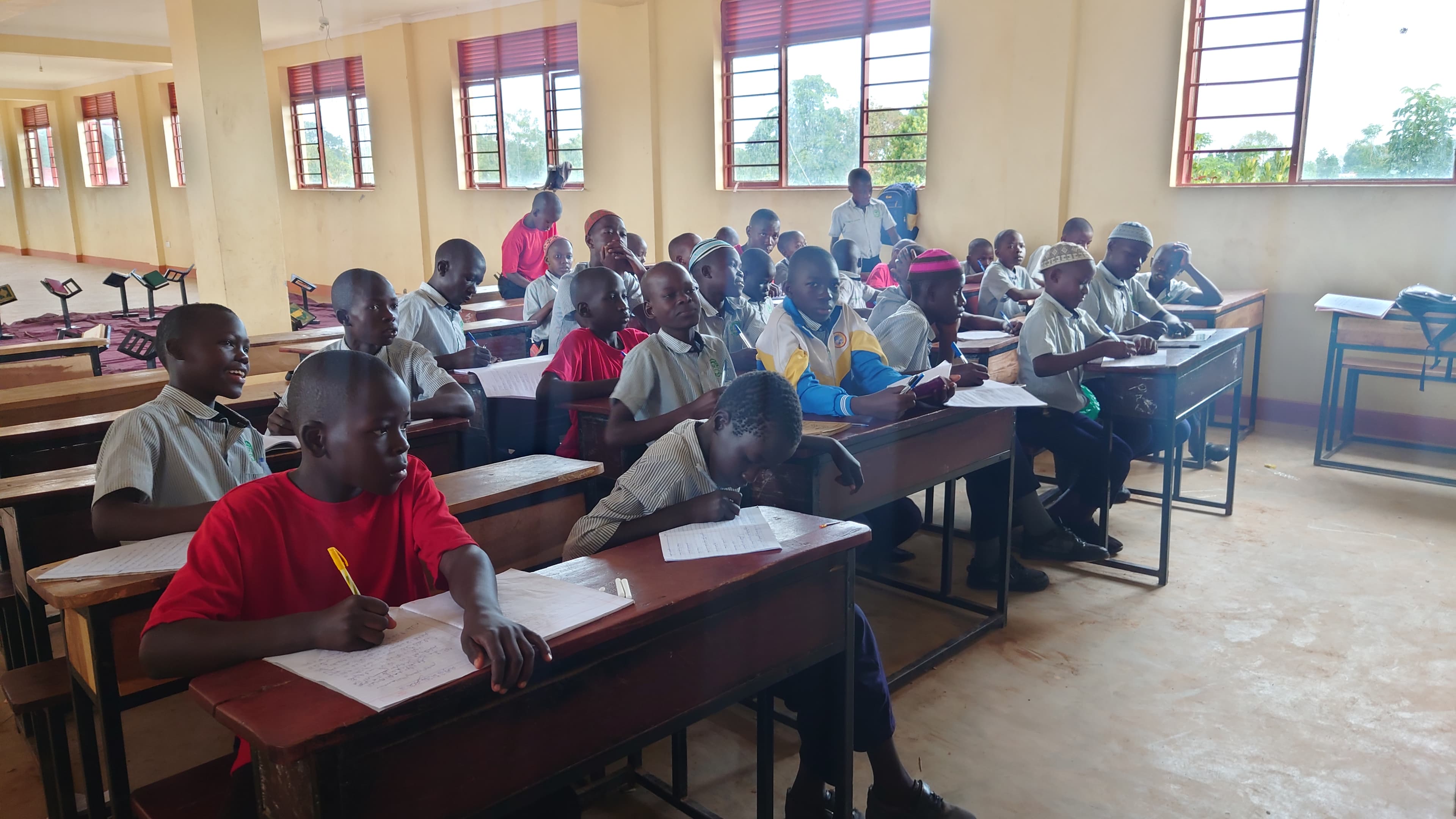 Al Hanan classroom activities and academic engagement