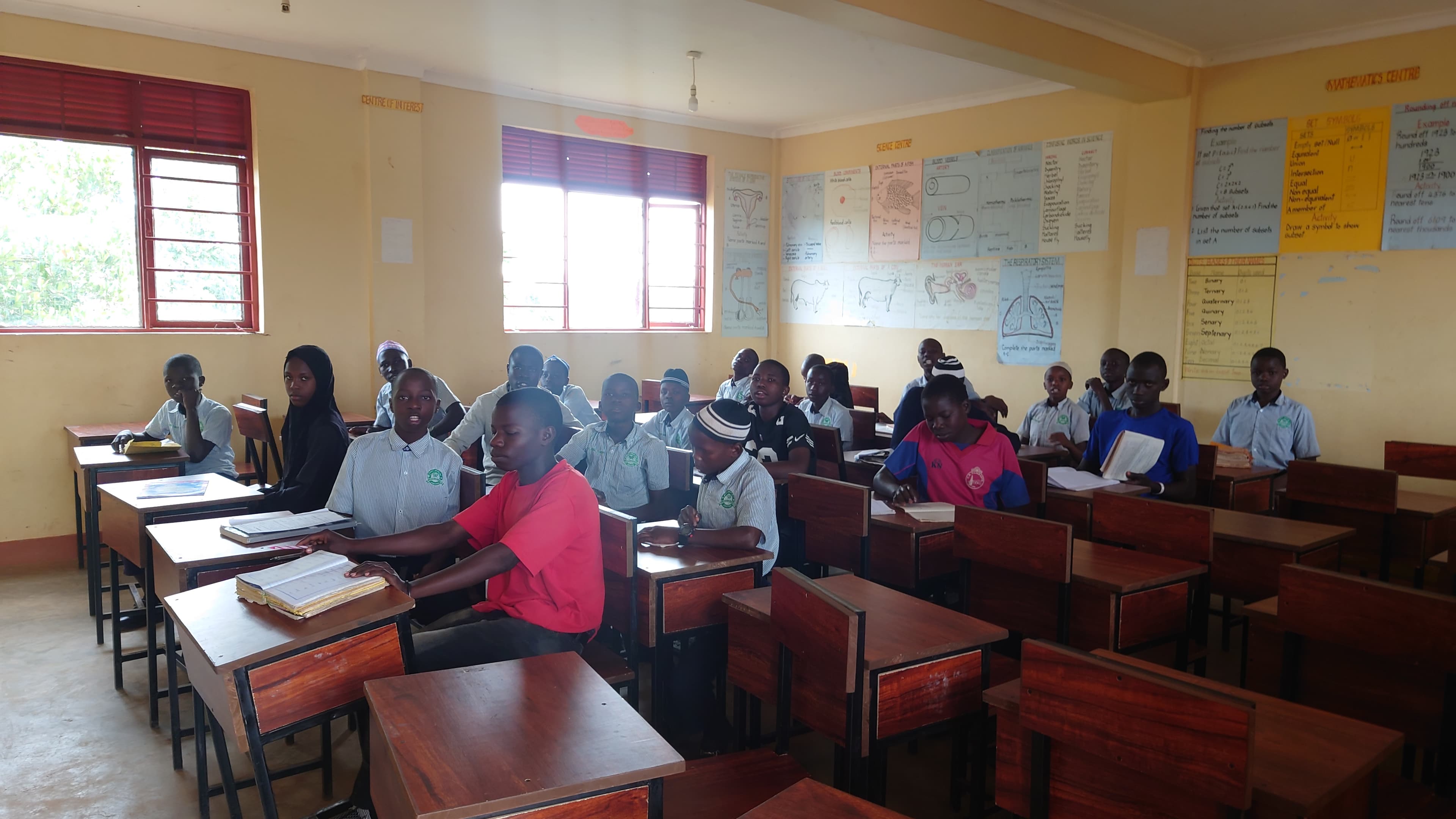 Classroom activities at Al Hanan - session 2