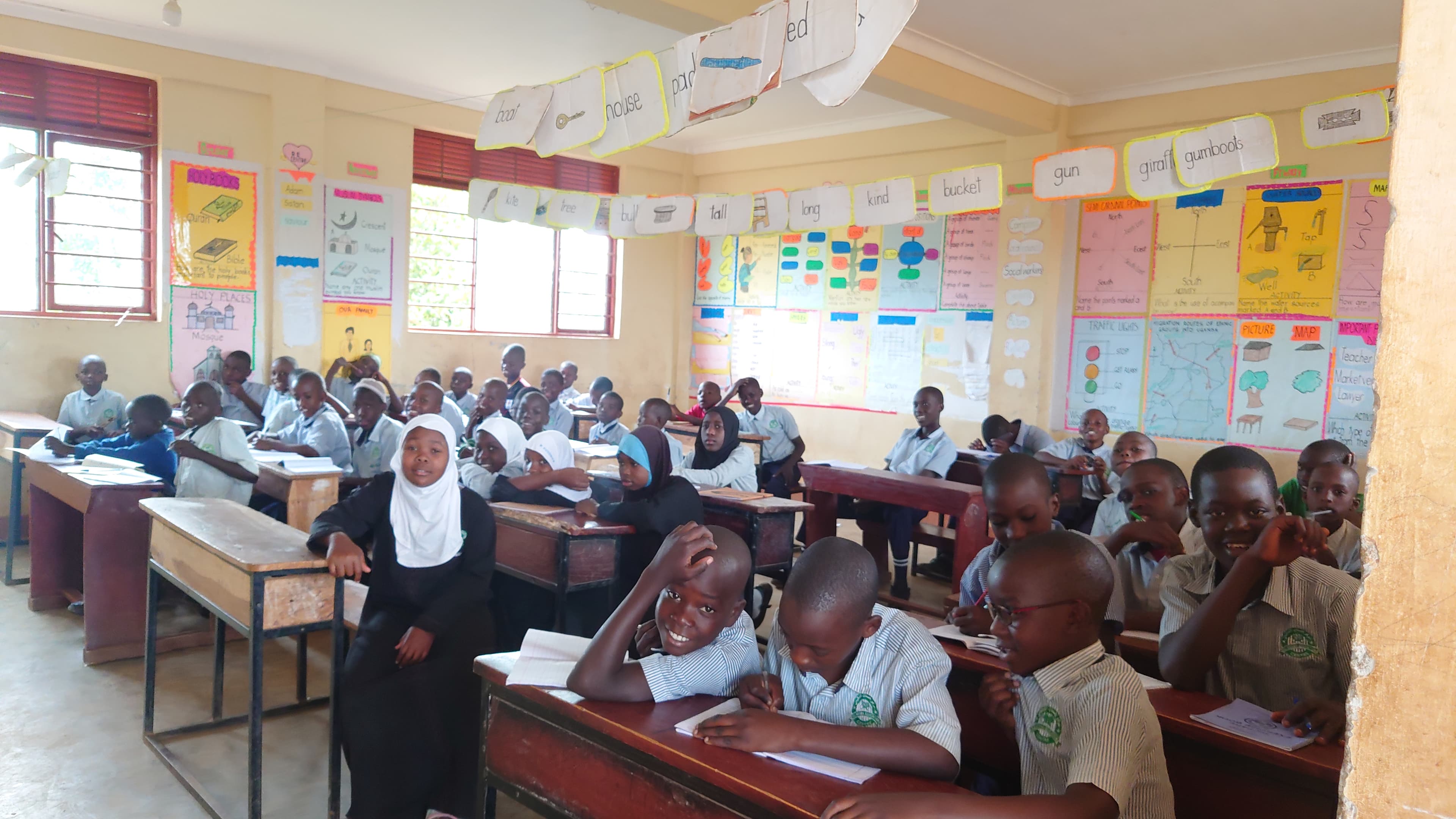 Al Hanan classroom excellence and structured learning environment