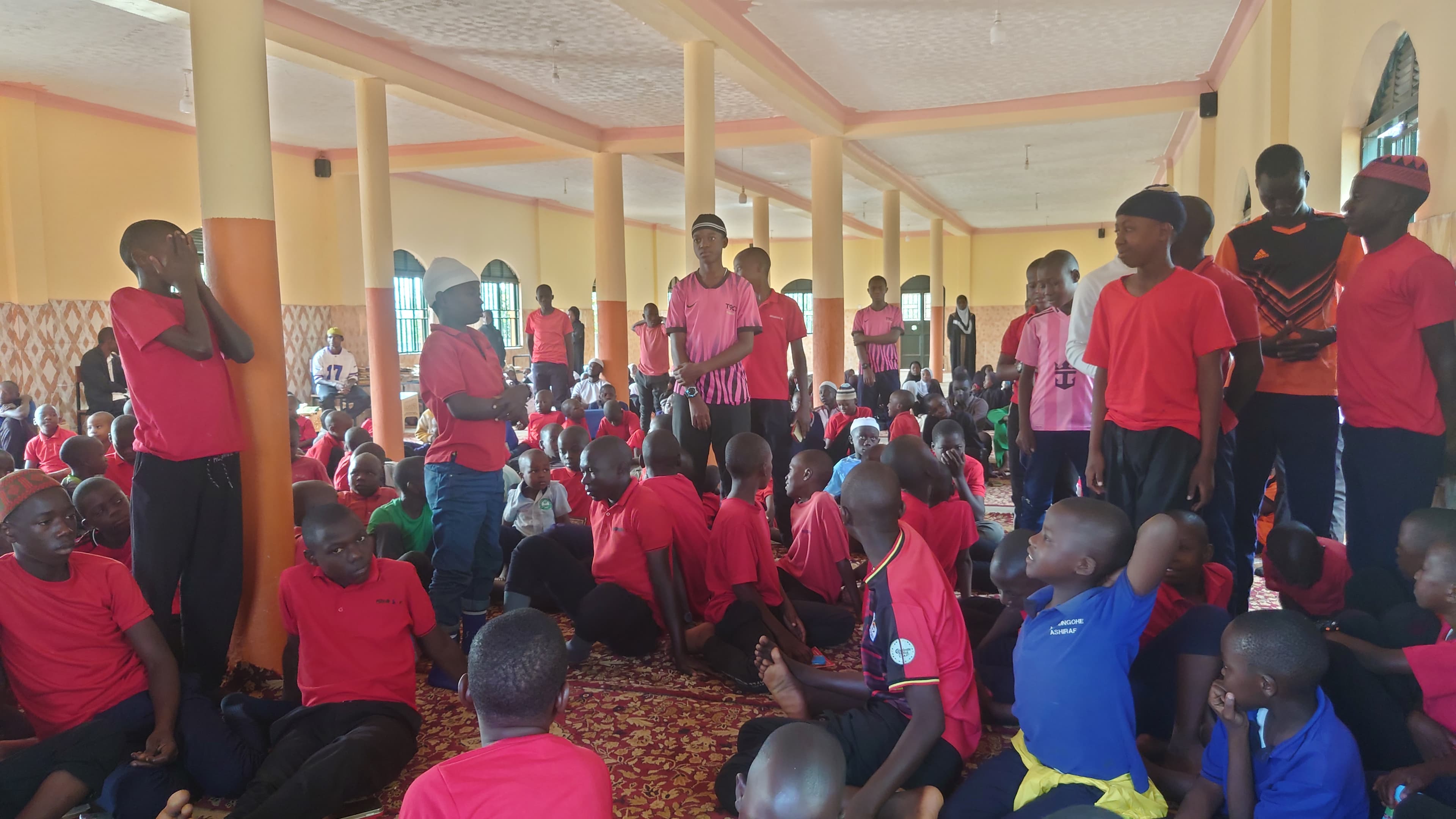 Orientation event at Al Hanan - group 1