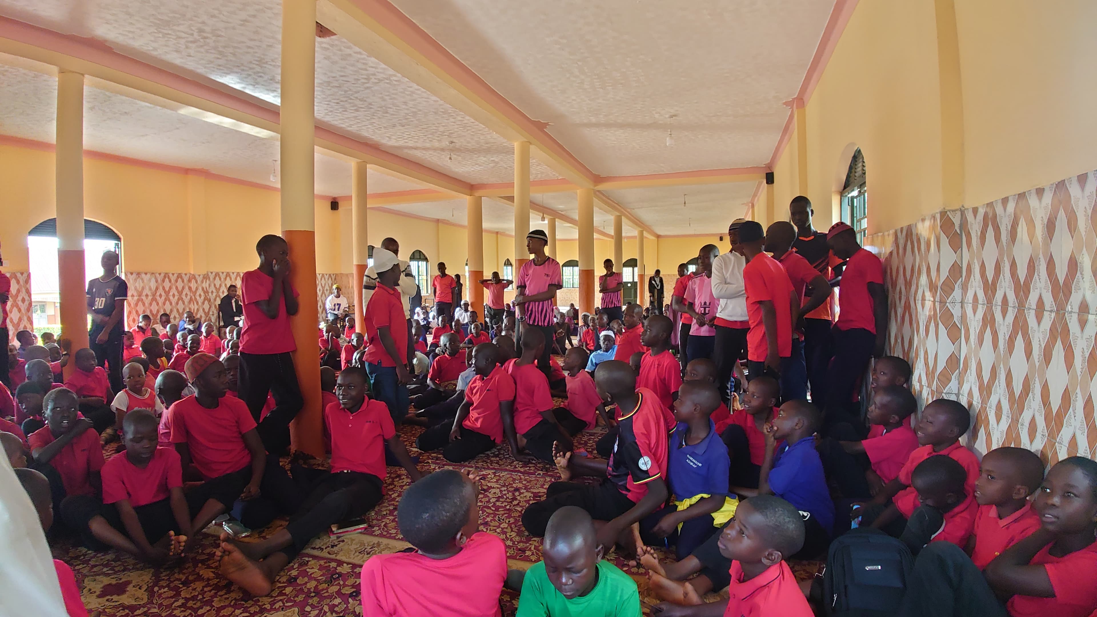 Orientation event at Al Hanan - group 2