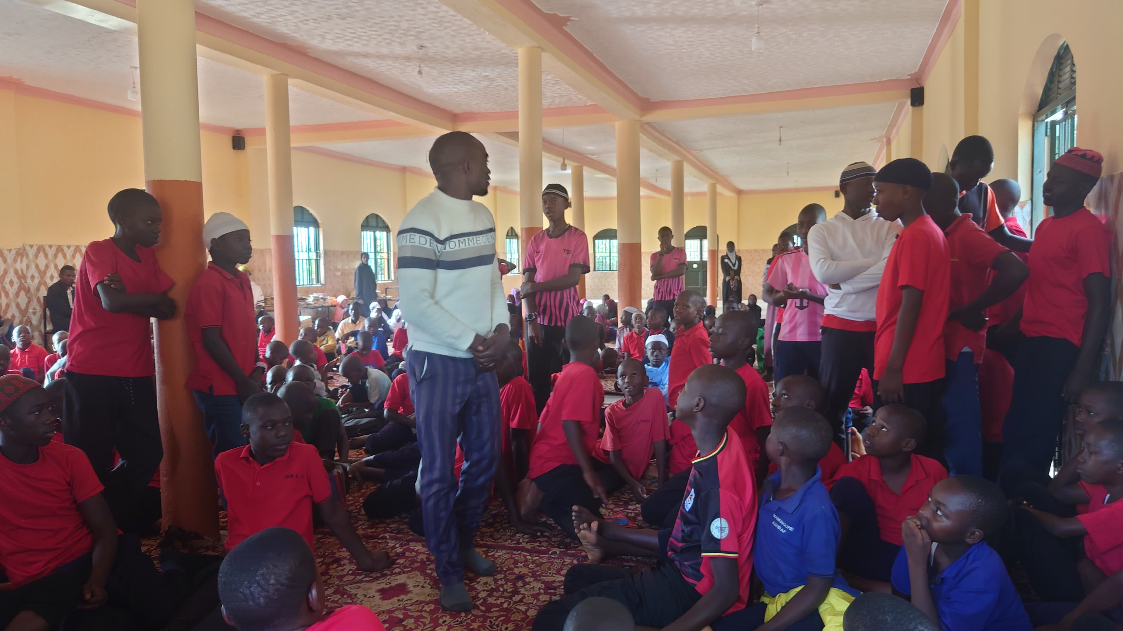 Orientation event at Al Hanan - group 3