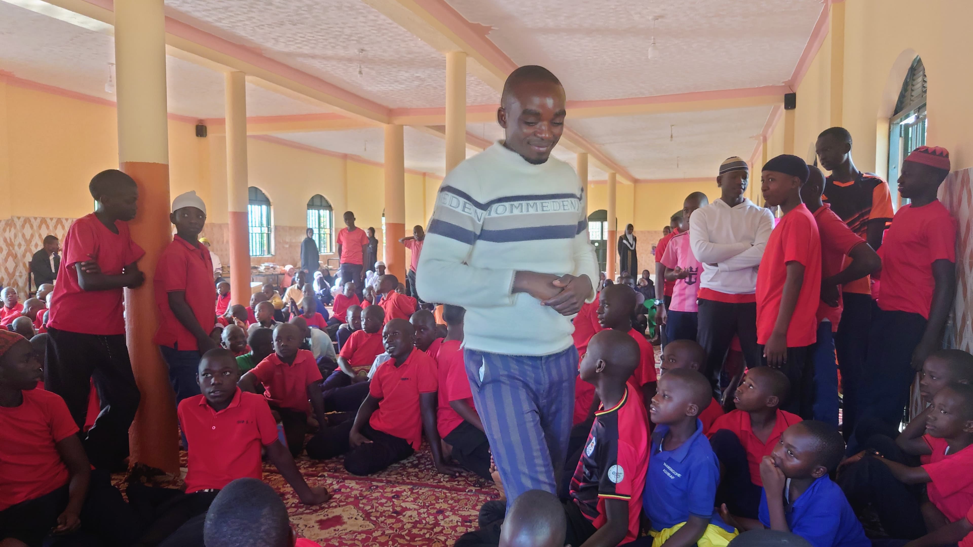 Orientation event at Al Hanan - group 4